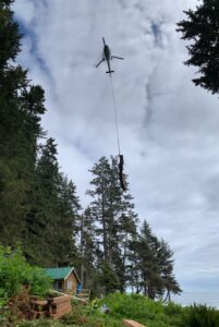 Tsocowis WCT Helicopter Supply drop off